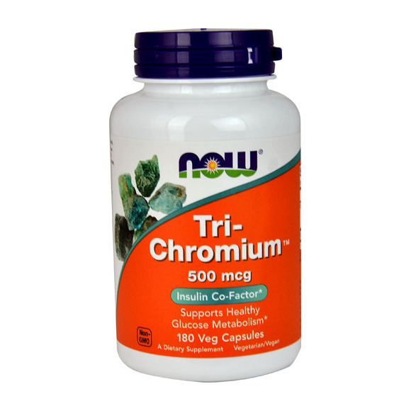 Tri-Chromium 500mcg + cinnamon 180vcaps