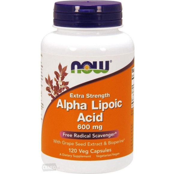 Alpha Lipoic Acid 600mg 120vcaps