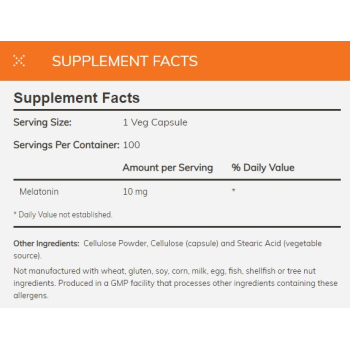 Melatonin 10m 100vcaps