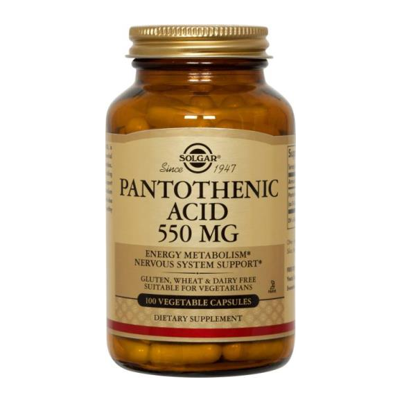 Kwas pantotenowy 550mg 100vcaps