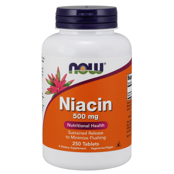 Niacin 500 mg (sustained release tablets)