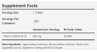 Niacin 500 mg (sustained release tablets)