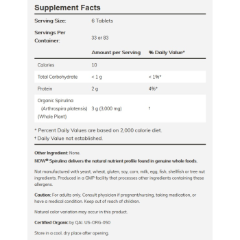 Spirulina 500 mg 200