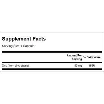 Cytrynian Cynku 50 mg