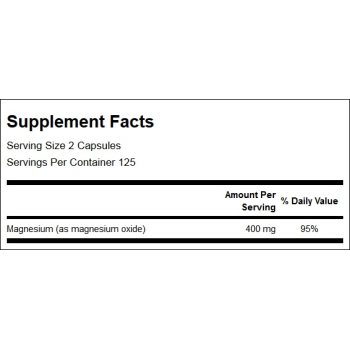 Magnesium Oxide 400 mg