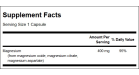 Triple magnesium complex 400 mg