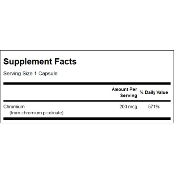 Pikolinian Chromu 200 mcg