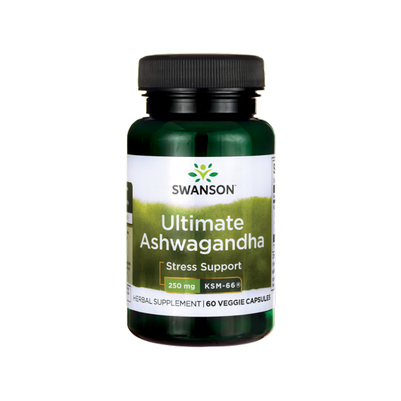 Ashwagandha KSM-66 ekstrakt 250 mg