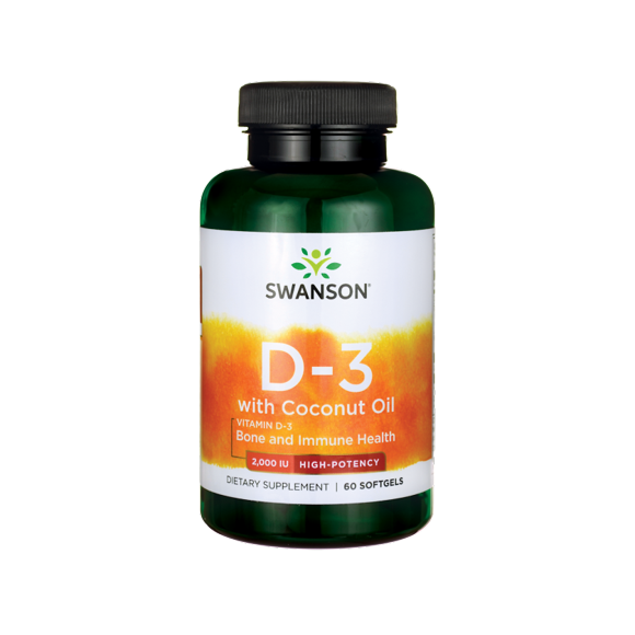 Vitamin D3 with Coconut Oil