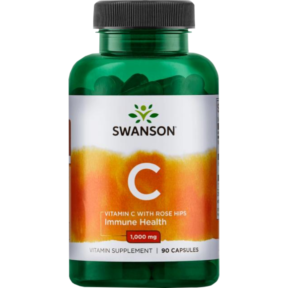 Vitamin C with Rose Hips 1000 mg (capsules)