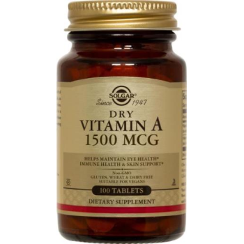 Dry Vitamin A 1500 mcg (5000 IU)