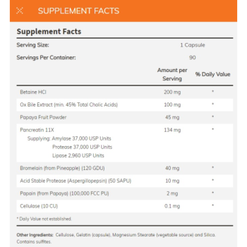 Super Enzyme 90 caps