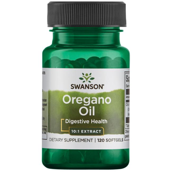 Oregano Oil 10:1 Extract 150 mg 120 sgels