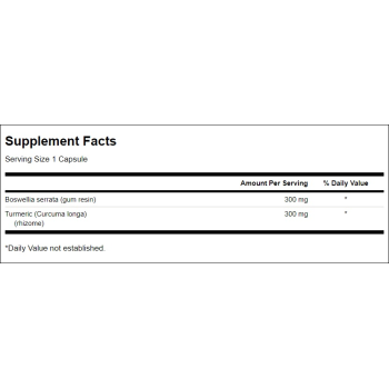 Full Spectrum Boswellia & Curcumin 60 caps