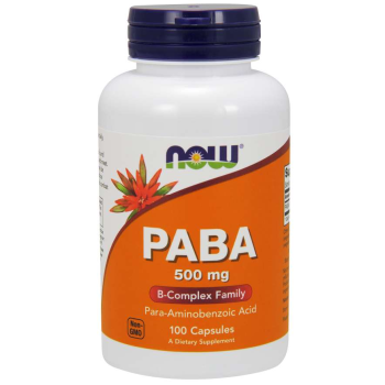 PABA (Para-Aminobenzoic Acid) 500 mg 100 caps