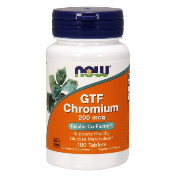 GTF Chrom 200 mcg 100 tab.