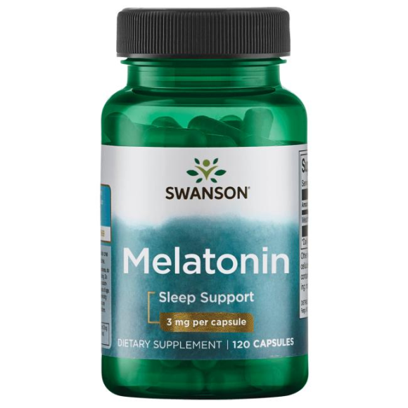 Melatonina 3 mg 120 kaps.