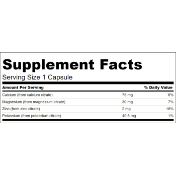 Multi-mineral Citrate complex 60 caps