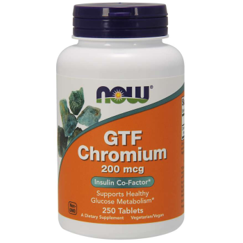 GTF Chromium 200 mcg 100 tabs