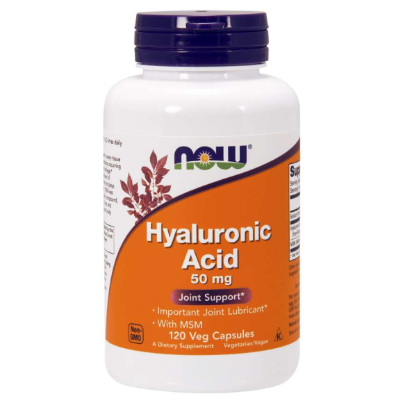 Hyaluronic Acid 50 mg + MSM 60 vcaps