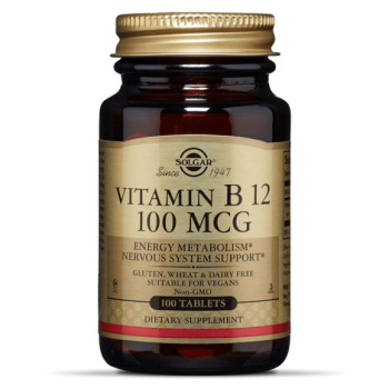 Vitamin B12 100 mcg 100 tabs