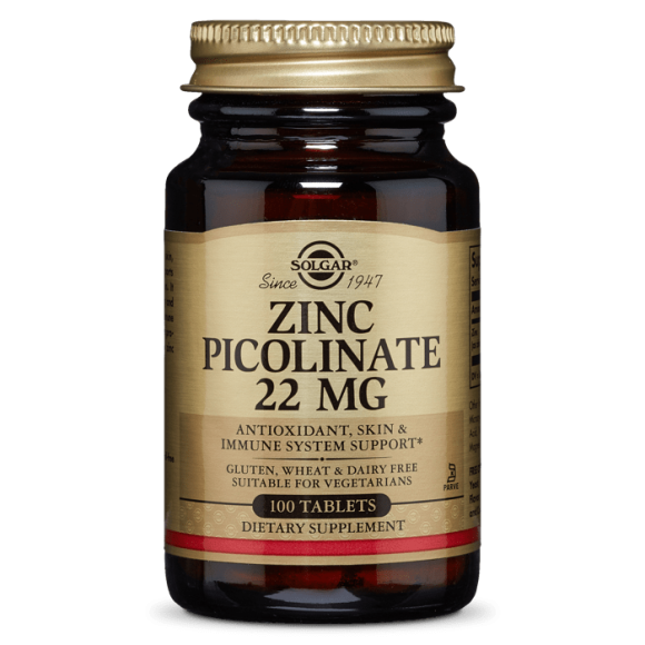 Zinc Picolinate 22 mg 100 tabs