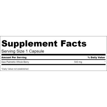 Saw Palmetto 540 mg 250 kaps