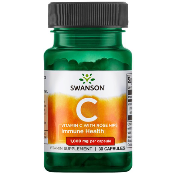 Vitamin C with Rose Hips 1000 mg (capsules)