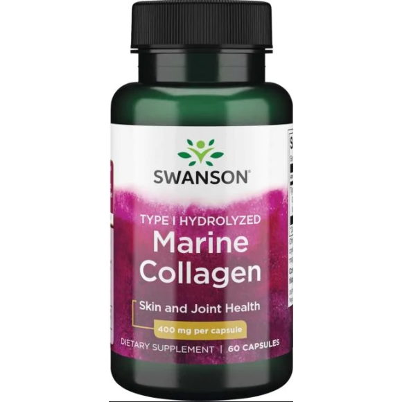 Type I Hydrolyzed Marine Collagen 400 mg 60 caps