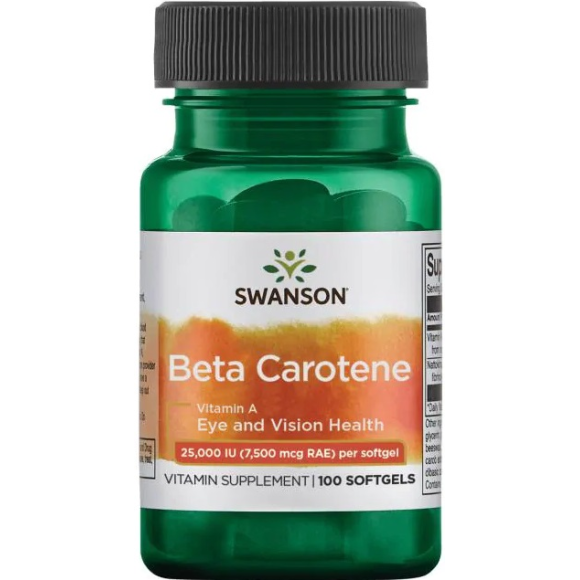 Beta Carotene 25000 IU 100 sgels