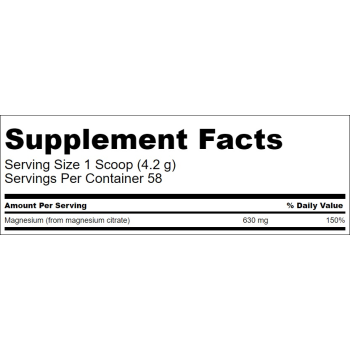 Magnesium Citrate 8.6 oz