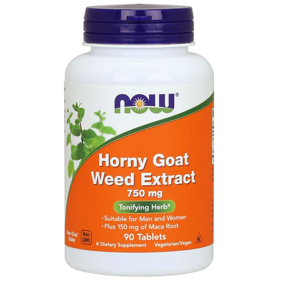 Horny Goat Weed (Epimedium) 750 mg 90 tabs