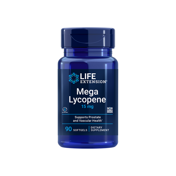 Life Extension Mega Lycopene 15 mg 90 sgels