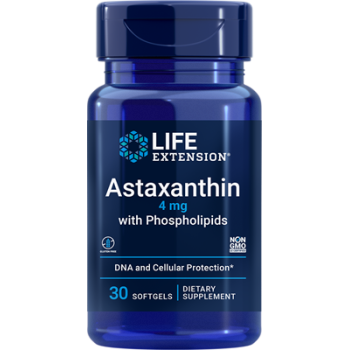 Life Extension Astaksantyna z fosfolipidami 4 mg 30 sgels