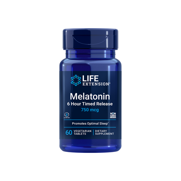 Life Extension Melatonin 750 mcg (sustained release)