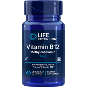 Life Extension Methylcobalamin (Vitamin B-12) 1000 mcg 60 loz.