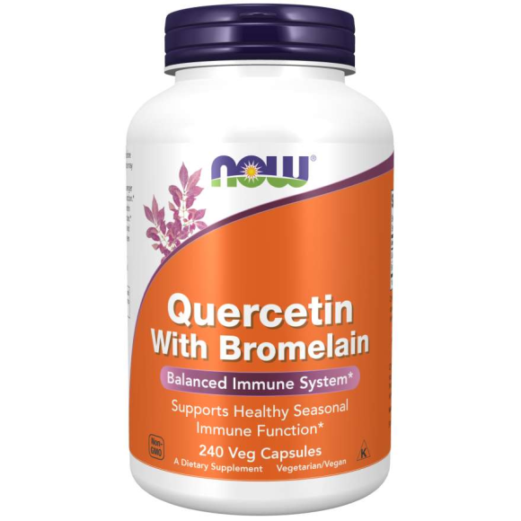 Now Foods Quercetin & Bromelain 120 vcaps