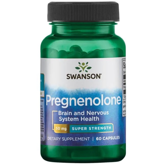 Swanson Pregnenolon 50 mg 60 kaps.