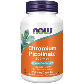 Now Foods Pikolinian Chromu 200 mcg 250 kaps.