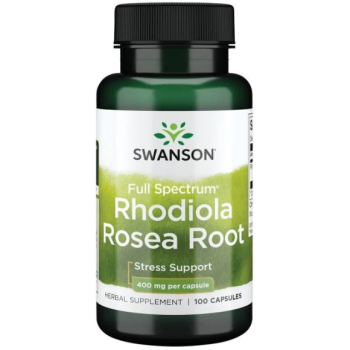 Swanson Rhodiola Rosea Root 400 mg 100 caps