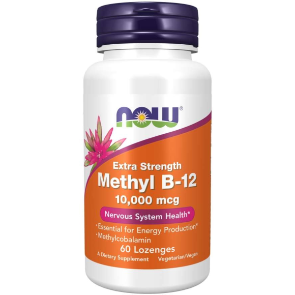 Now Foods Metylokobalamina Witamina B12 5000 mcg 60 pas.