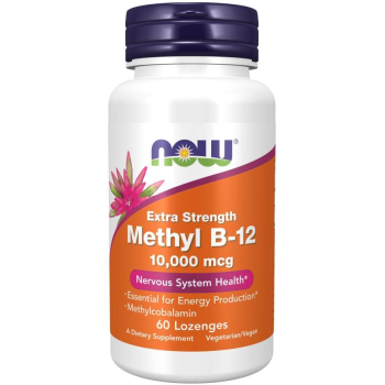 Now Foods Methylcobalamin Vitamin B-12 5000 mcg 60 loz.