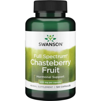 Swanson Niepokalanek (Chasteberry Fruit) 400 mg 120 kaps.