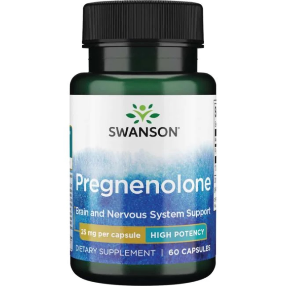 Swanson Pregnenolon 50 mg 60 kaps.