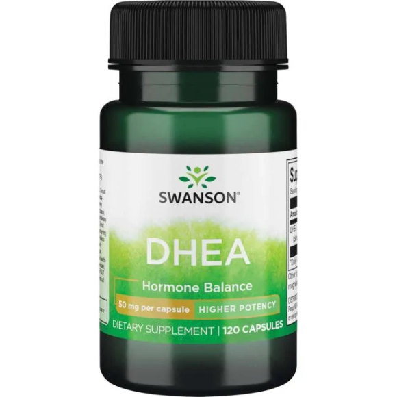 Swanson DHEA 25 mg 120 kaps.