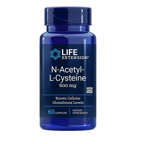 Life Extension N-Acetylo-L-Cysteina 600 mg 60 vcaps