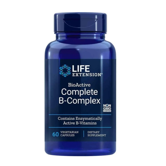 Life Extension BioActive Complete B-Complex 60 vcaps