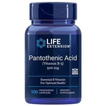 Life Extension Pantothenic Acid 500 mg 100 vcaps