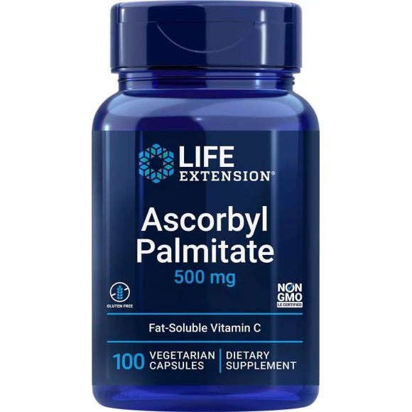 Life Extension Palmitynian Askorbylu 500 mg 100 vcaps