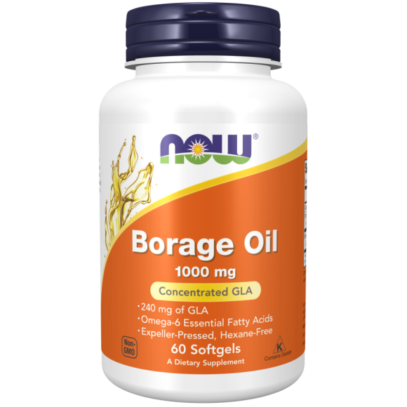 Now Foods Borage Oil 1000mg 120 sgels